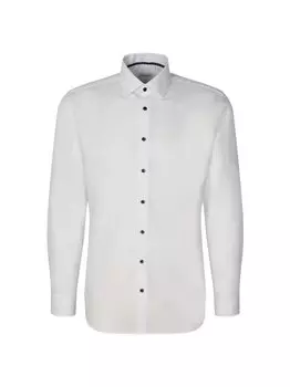Деловая рубашка с длинным рукавом Seidensticker, белый