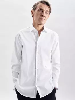 Деловая рубашка с длинным рукавом Seidensticker, белый