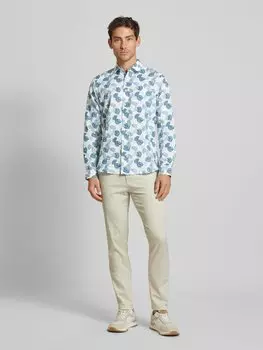 Деловая рубашка с воротником Кент Jake*s, белый