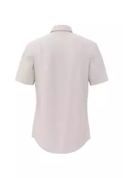 Деловая рубашка seidensticker "Regular", обычный клетчатый воротник Kent с короткими рукавами, цвет Orange