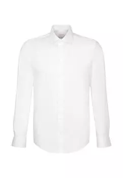 Деловая рубашка слим Seidensticker, белый