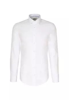 Деловая рубашка слим Seidensticker, белый