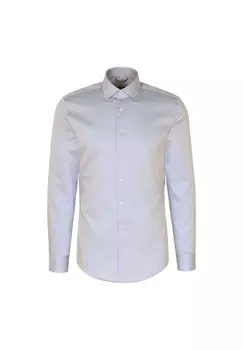 Деловая рубашка слим Seidensticker, цвет Hellblau (0011)