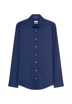 Деловая рубашка слим Seidensticker, синий