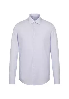 Деловая рубашка слим Seidensticker, синий