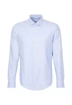 Деловая рубашка слим Seidensticker, синий