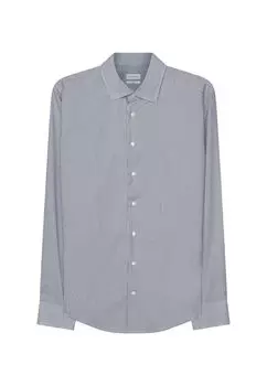 Деловая рубашка слим Seidensticker, синий