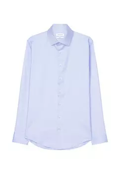 Деловая рубашка слим Seidensticker, синий