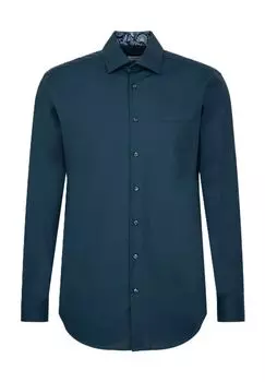 Деловая рубашка Smart Essential, классический крой, длинный рукав, воротник «Кент», мужская Seidensticker, цвет 59 59 Sateen Gree