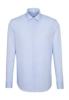 Деловая рубашка Smart Essentials, индивидуальный крой, длинный рукав, воротник «Кент», мужская Seidensticker, цвет 14 14 Hellblau