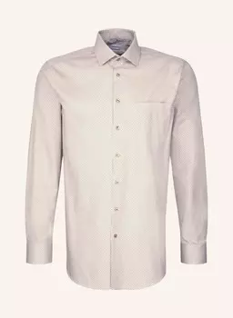 Деловая рубашка стандартного кроя Seidensticker, серый