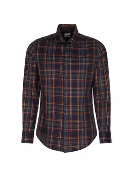 Деловая рубашка стандартного кроя Seidensticker, темно-синий