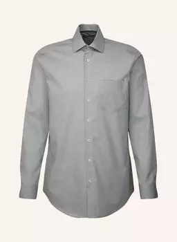 Деловая рубашка стандартного кроя Seidensticker, зеленый