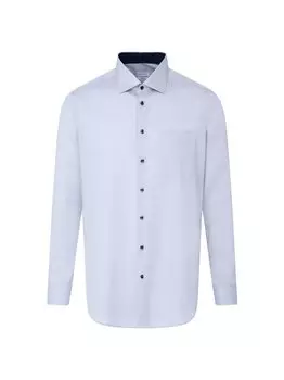 Деловая рубашка стандартного размера с длинным рукавом Seidensticker, синий