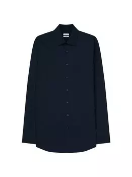 Деловая рубашка стандартного размера с длинным рукавом Seidensticker, синий