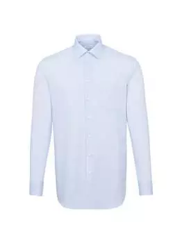 Деловая рубашка стандартного размера с длинным рукавом Seidensticker, синий