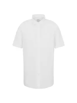 Деловая рубашка стандартный короткий рукав Seidensticker, белый