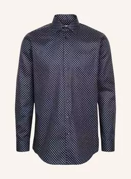 Деловая рубашка, стандартный крой Seidensticker, синий