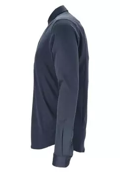 Деловая рубашка Td Newcity Mos Mosh, темно-синяя