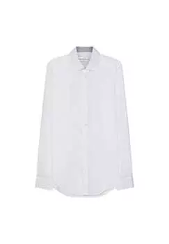 Деловая рубашка узкая Seidensticker, белый