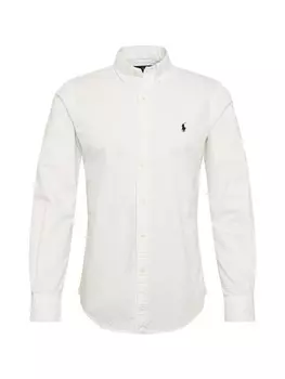 Деловая рубашка узкого кроя Polo Ralph Lauren, белый