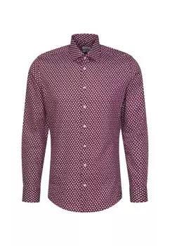 Деловая рубашка узкого кроя Seidensticker, мерло