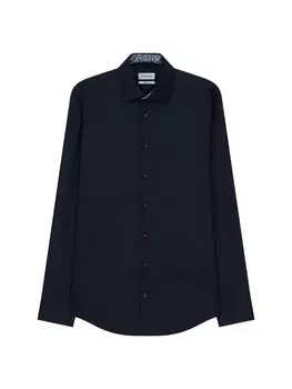 Деловая рубашка узкого кроя Seidensticker, темно-синий