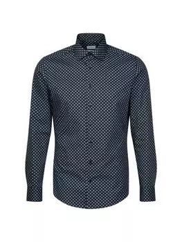 Деловая рубашка узкого кроя Seidensticker, зеленый