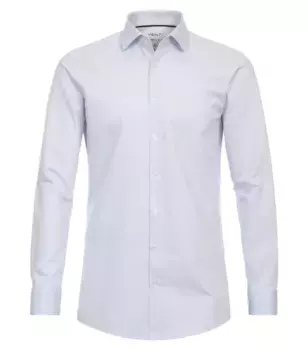 Деловая рубашка VENTI "Деловая рубашка VENTI однотонная", голубой