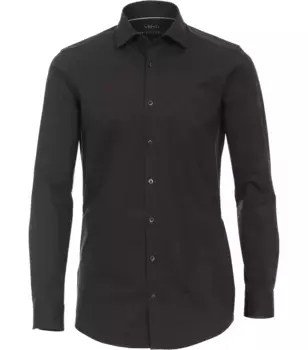 Деловая рубашка VENTI "Деловая рубашка VENTI однотонная", серый