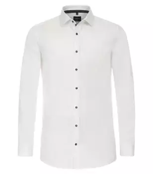 Деловая рубашка VENTI "Деловая рубашка VENTI однотонная", белый