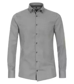 Деловая рубашка VENTI "Деловая рубашка VENTI однотонная", зеленый