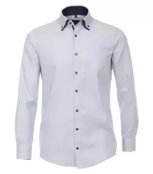 Деловая рубашка VENTI "Деловая рубашка VENTI однотонная", голубой