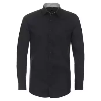 Деловая рубашка VENTI "Деловая рубашка VENTI однотонная", черный