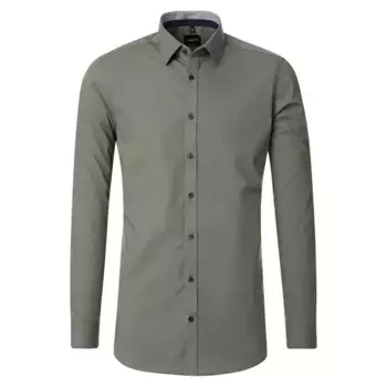 Деловая рубашка VENTI "Деловая рубашка VENTI однотонная", зеленый