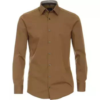 Деловая рубашка VENTI "Деловая рубашка VENTI однотонная", желтый