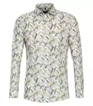 Деловая рубашка VENTI "Деловая рубашка VENTI принт", зеленый