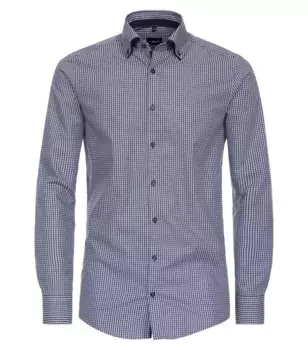 Деловая рубашка VENTI "Деловая рубашка VENTI принт", синий