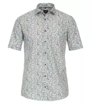 Деловая рубашка VENTI "Деловая рубашка VENTI принт", зеленый