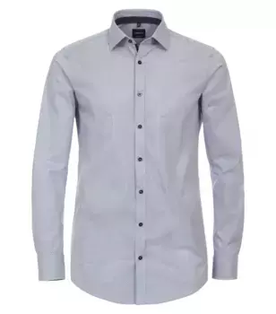 Деловая рубашка VENTI "Деловая рубашка VENTI принт", синий