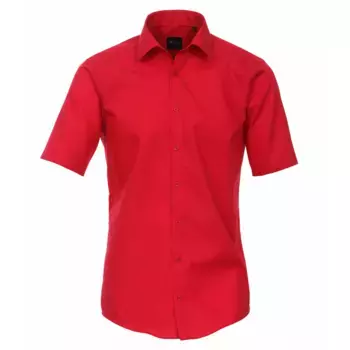Деловая рубашка VENTI "Деловая рубашка VENTI с коротким рукавом однотонная", красный