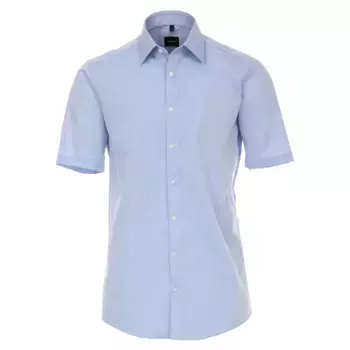 Деловая рубашка VENTI "Деловая рубашка VENTI с коротким рукавом однотонная", голубой