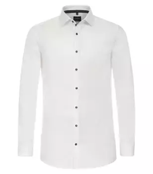 Деловая рубашка VENTI "Деловая рубашка VENTI удлиненные рукава 72см однотонная", белый