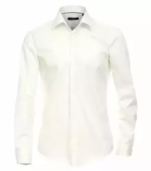 Деловая рубашка VENTI "Деловая рубашка VENTI удлиненные рукава 72см однотонная", цвет Champagner