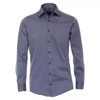 Деловая рубашка VENTI "Деловая рубашка VENTI удлиненные рукава 72см однотонная", синий
