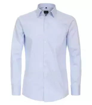 Деловая рубашка VENTI "Деловая рубашка VENTI в полоску", голубой