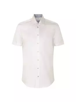 Деловая рубашка в форме короткого рукава Seidensticker, белый