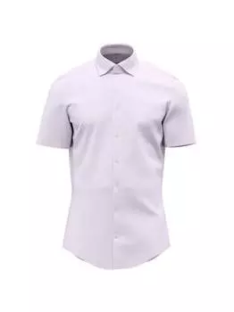 Деловая рубашка в форме короткого рукава Seidensticker, фиолетовый