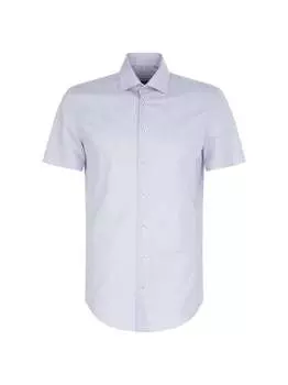 Деловая рубашка в форме короткого рукава Seidensticker, синий