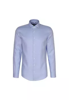 Деловая рубашка в форме Seidensticker, цвет Blau (0013)